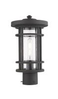One Light Outdoor Post Mount Fixture by Z-Lite - Jordan Collection, Oil Rubbed Bronze Finish - 570PHM-ORB