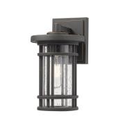 One Light Outdoor Wall Light by Z-Lite - Jordan Collection, Oil Rubbed Bronze Finish - 570S-ORB