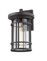 One Light Outdoor Wall Light by Z-Lite - Jordan Collection, Black Finish - 570XL-BK