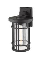 One Light Outdoor Wall Light by Z-Lite - Jordan Collection, Black Finish - 570XL-BK