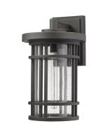 One Light Outdoor Wall Light by Z-Lite - Jordan Collection, Oil Rubbed Bronze Finish - 570XL-ORB