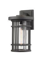 One Light Outdoor Wall Light by Z-Lite - Jordan Collection, Oil Rubbed Bronze Finish - 570XL-ORB