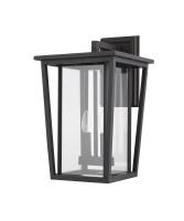 Two Light Outdoor Wall Sconce by Z-Lite - Seoul Collection, Oil Rubbed Bronze Finish - 571B-ORB