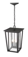 Two Light Outdoor Chain Mount Ceiling Fixture by Z-Lite - Seoul Collection, Oil Rubbed Bronze Finish - 571CHB-ORB