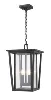 Two Light Outdoor Chain Mount Ceiling Fixture by Z-Lite - Seoul Collection, Oil Rubbed Bronze Finish - 571CHB-ORB