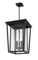 Three Light Outdoor Chain Mount Ceiling Fixture by Z-Lite - Seoul Collection, Oil Rubbed Bronze Finish - 571CHXL-ORB