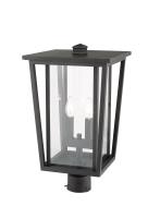 Two Light Outdoor Post Mount Fixture by Z-Lite - Seoul Collection, Oil Rubbed Bronze Finish - 571PHBR-ORB