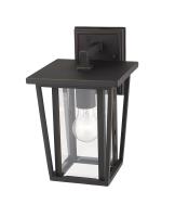 One Light Outdoor Wall Light by Z-Lite - Seoul Collection, Oil Rubbed Bronze Finish - 571S-ORB