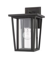 One Light Outdoor Wall Light by Z-Lite - Seoul Collection, Oil Rubbed Bronze Finish - 571S-ORB