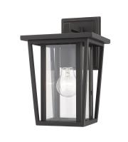 One Light Outdoor Wall Light by Z-Lite - Seoul Collection, Oil Rubbed Bronze Finish - 571S-ORB