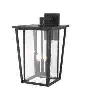 Three Light Outdoor Wall Light by Z-Lite - Seoul Collection, Oil Rubbed Bronze Finish - 571XL-ORB