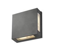 LED Outdoor Wall Mount by Z-Lite - Quadrate Collection, Black Finish - 572S-BK-LED