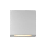 LED Outdoor Wall Mount by Z-Lite - Quadrate Collection, Silver Finish - 572S-SL-LED