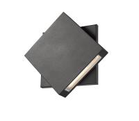 LED Outdoor Wall Mount by Z-Lite - Quadrate Collection, Black Finish - 573B-BK-LED