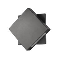 LED Outdoor Wall Mount by Z-Lite - Quadrate Collection, Black Finish - 573S-BK-LED
