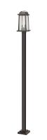 Two Light Outdoor Post Mounted Fixture by Z-Lite - Millworks Collection, Oil Rubbed Bronze Finish - 574PHMS-536P-ORB