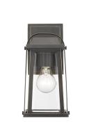 One Light Outdoor Wall Light by Z-Lite - Millworks Collection, Oil Rubbed Bronze Finish - 574S-ORB