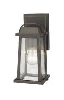 One Light Outdoor Wall Light by Z-Lite - Millworks Collection, Oil Rubbed Bronze Finish - 574S-ORB