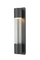 LED Outdoor Wall Mount by Z-Lite - Striate Collection, Black Finish - 575M-BK-LED
