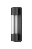 LED Outdoor Wall Mount by Z-Lite - Striate Collection, Black Finish - 575S-BK-LED