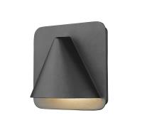 LED Outdoor Wall Mount by Z-Lite - Obelisk Collection, Black Finish - 578BK-LED