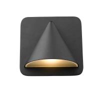 LED Outdoor Wall Mount by Z-Lite - Obelisk Collection, Black Finish - 578BK-LED