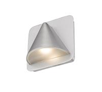 LED Outdoor Wall Mount by Z-Lite - Obelisk Collection, Silver Finish - 578SL-LED