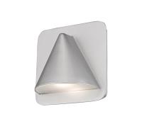 LED Outdoor Wall Mount by Z-Lite - Obelisk Collection, Silver Finish - 578SL-LED