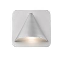 LED Outdoor Wall Mount by Z-Lite - Obelisk Collection, Silver Finish - 578SL-LED