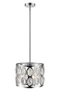 Three Light Chandelier by Z-Lite - Dealey Collection, Chrome Finish - 6010-12CH