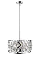 Five Light Chandelier by Z-Lite - Dealey Collection, Chrome Finish - 6010-20CH