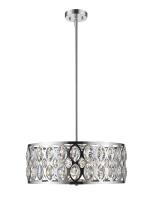 Six Light Chandelier by Z-Lite - Dealey Collection, Chrome Finish - 6010-24CH