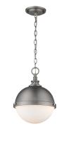 Two Light Pendant by Z-Lite - Peyton Collection, Antique Nickel Finish - 619MP-AN