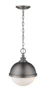 Two Light Pendant by Z-Lite - Peyton Collection, Antique Nickel Finish - 619MP-AN