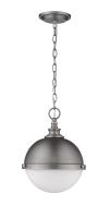 Two Light Pendant by Z-Lite - Peyton Collection, Antique Nickel Finish - 619MP-AN