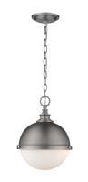Two Light Pendant by Z-Lite - Peyton Collection, Antique Nickel Finish - 619MP-AN
