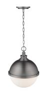Two Light Pendant by Z-Lite - Peyton Collection, Antique Nickel Finish - 619P14-AN