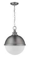 Two Light Pendant by Z-Lite - Peyton Collection, Antique Nickel Finish - 619P14-AN