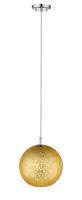 One Light Pendant by Z-Lite - Nimbus Collection, Chrome Finish - 914-12CH