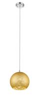 One Light Pendant by Z-Lite - Nimbus Collection, Chrome Finish - 914-12CH