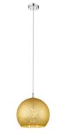 One Light Pendant by Z-Lite - Nimbus Collection, Chrome Finish - 914-12CH
