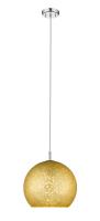 One Light Pendant by Z-Lite - Nimbus Collection, Chrome Finish - 914-12CH