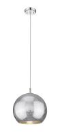 One Light Pendant by Z-Lite - Nimbus Collection, Chrome Finish - 916-12CH