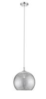 One Light Pendant by Z-Lite - Nimbus Collection, Chrome Finish - 916-12CH