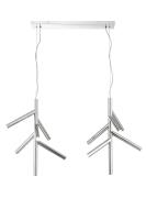 LED Linear Chandelier by Z-Lite - Forest Collection, Chrome Finish - 917-6CH-LED-2LCH