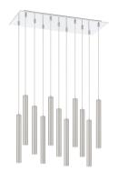 LED Chandelier by Z-Lite - Forest Collection, Chrome Finish - 917MP12-BN-LED-11LCH
