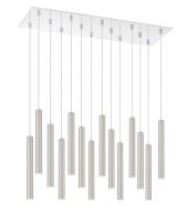 LED Chandelier by Z-Lite - Forest Collection, Chrome Finish - 917MP12-BN-LED-14LCH
