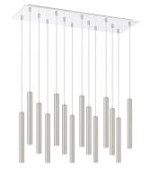 LED Chandelier by Z-Lite - Forest Collection, Chrome Finish - 917MP12-BN-LED-14LCH