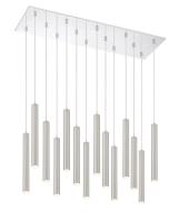 LED Chandelier by Z-Lite - Forest Collection, Chrome Finish - 917MP12-BN-LED-14LCH