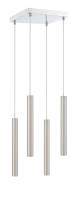 LED Chandelier by Z-Lite - Forest Collection, Chrome Finish - 917MP12-BN-LED-4SCH